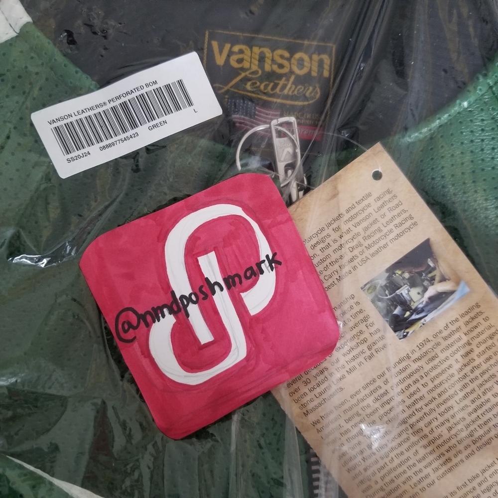 SOLD 👊 Supreme/Vanson Leathers Bomber jacket - Picture 3 of 3